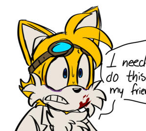 Mad Scientist Tails from Sonic The Hedgehog